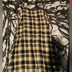 Plaid dress